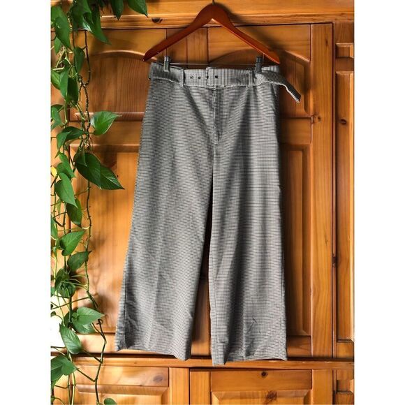 Banana Republic High Rise Wide Leg Crop Pant SZ 12R NWT - Picture 3 of 16